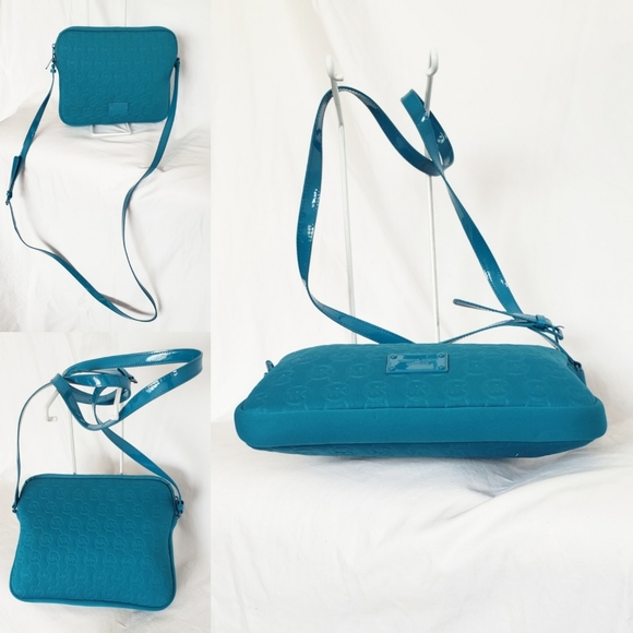 Michael Kors Blue Turquoise Crossbody - Picture 6 of 8